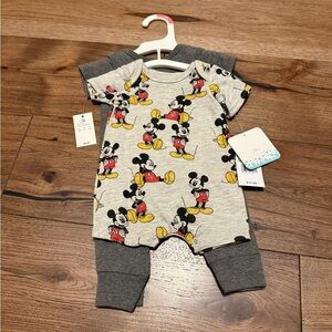 Mickey Mouse Baby Romper Set